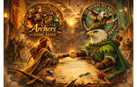 Alliance entre deux clubs d’archers : une coopération officialisée